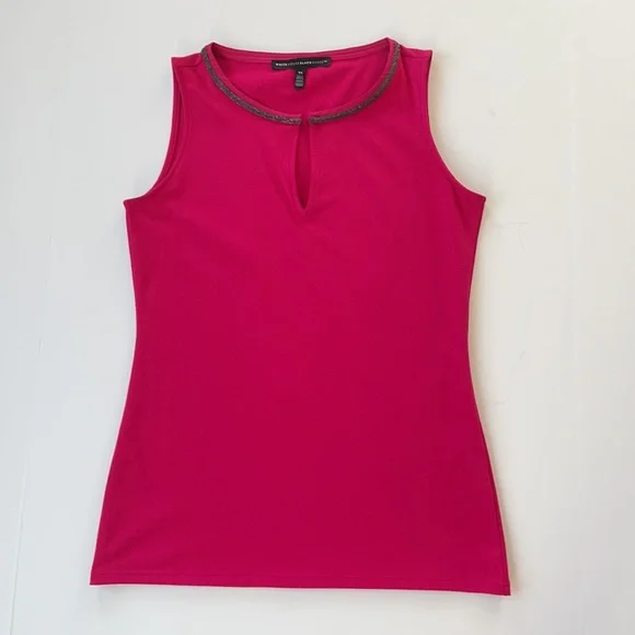 WHBM Sleeveless Top Red Size X Small - Picture 13 of 16